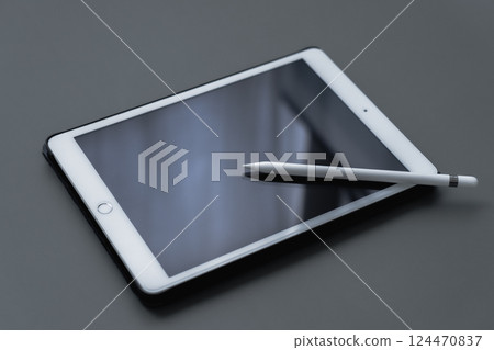 Tablet and stylus 124470837