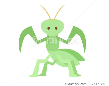 昆蟲_螳螂_無主線 124471280