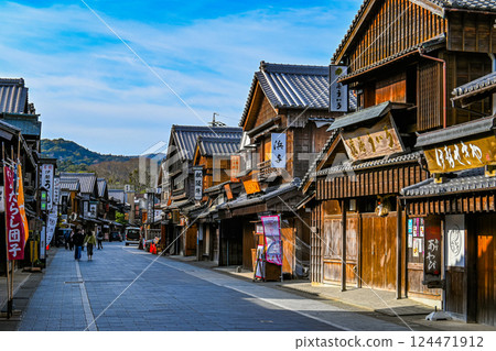 三重縣伊勢市禦蔭橫町街道 124471912