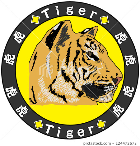 A tiger A tiger 124472672