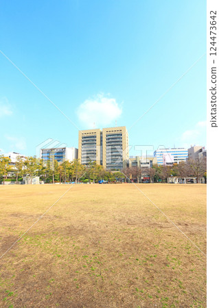 香川縣高松市高松市政廳風景 香川縣高松市高松市政廳風景 124473642