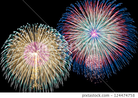 fireworks, summer festival, fireworks display, Japan, fireworks 124474758