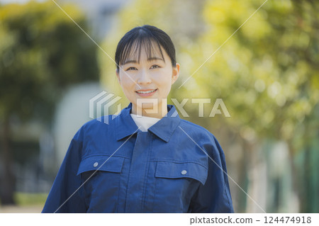 Women in work clothes 124474918