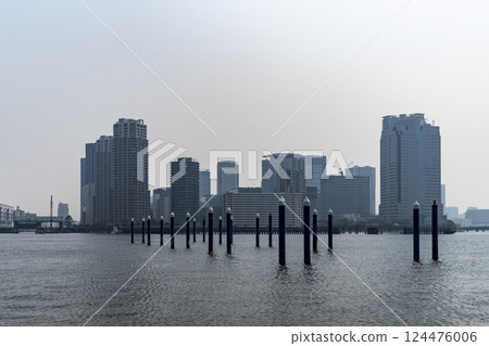 Scenery along the Sumida River and Harumi Canal 124476006
