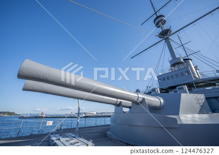 紀念艦三笠主砲 紀念艦三笠主砲 124476327