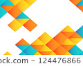 Colorful geometric patterns 124476866