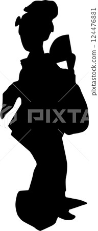 Maiko Silhouette 124476881