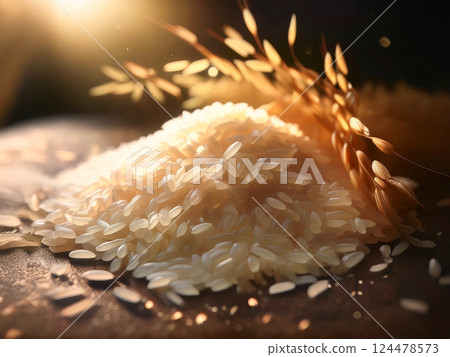 Foreign rice (rice with longer grains than domestically produced rice) Foreign rice (rice with longer grains than domestically produced rice) 124478573