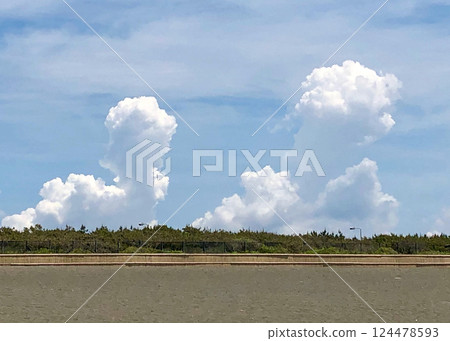 Summer sky 124478593