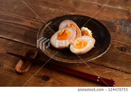 調味雞蛋 調味雞蛋 124478755