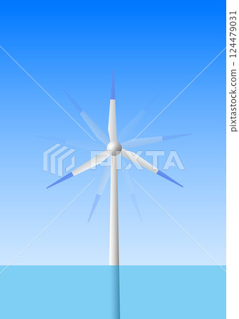 海上風力發電 海上風力發電 124479031