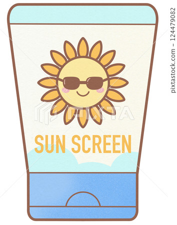 Summer Element Sun Screen Lotion Packaging Summer Element Sun Screen Lotion Packaging 124479082