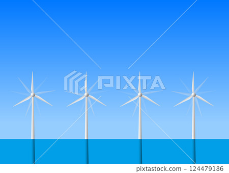 海上風力發電 海上風力發電 124479186