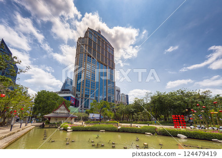 Bangkok, Thailand [Benchasiri Park] / Benchasiri Park, Bangkok 124479419