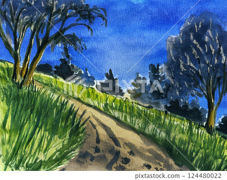 水彩越野路線 124480022