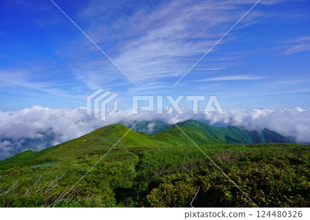 西旭山至龍門山的山脊 西旭山至龍門山的山脊 124480326