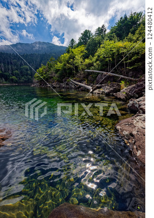 北八岳、二子池、大池的夏日風景 北八岳、二子池、大池的夏日風景 124480412