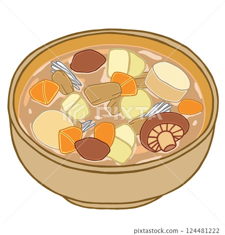 Simmered dishes Simmered dishes 124481222