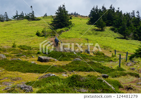 八岳北夏末二子山頂的風景 124481279