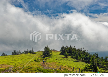 八岳北夏末二子山頂的風景 124481280