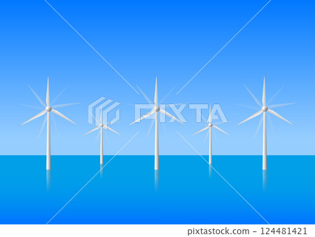 海上風力發電 海上風力發電 124481421