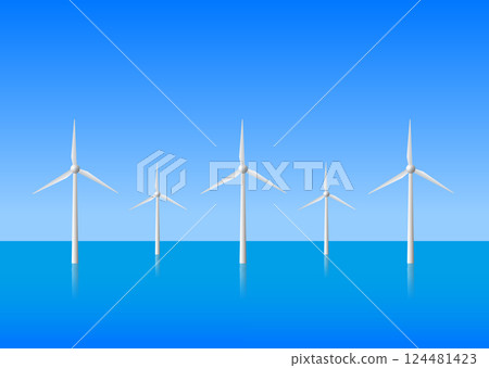 海上風力發電 124481423