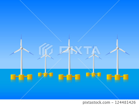 浮式海上風力發電 124481426