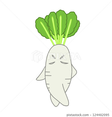 Sexy radish 124482095