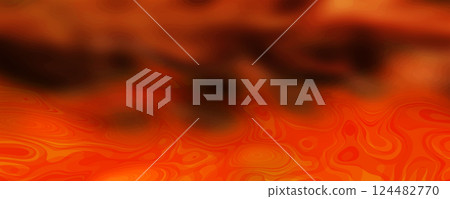 Red and black flame hell screen painting style banner texture Red and black flame hell screen painting style banner texture 124482770