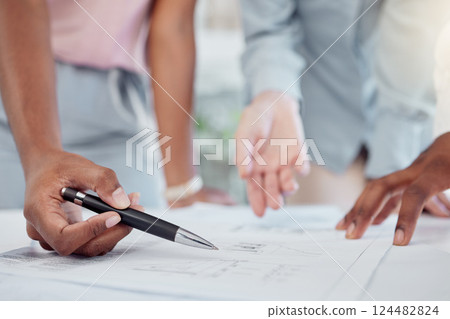 Chart, growth and hands of business people in a meeting planning a strategy for profit target or company goals. Teamwork, collaboration and workers working on a startup development project paperwork Chart, growth and hands of business people in a meeting planning a strategy for profit target or company goals. Teamwork, collaboration and workers working on a startup development project paperwork 124482824