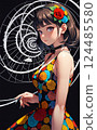 female, lady, woman 124485580