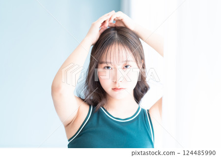 腋毛去除術中圖片 124485990