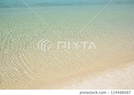 Okinawa Taketomi Island Kondoi Beach Okinawa Taketomi Island Kondoi Beach 124486087