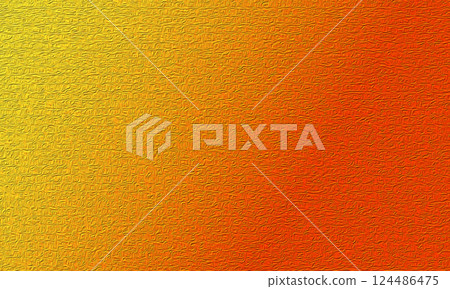 gradient yellow and orange digital oil paint background 124486475