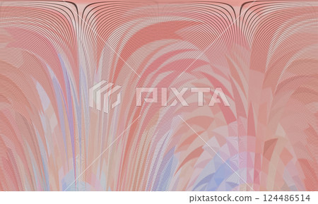 retro color tone ,geometric pattern abstract background 124486514