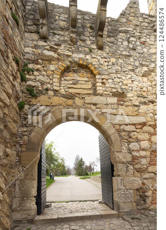The ancient fortress in Belgrade, Serbia 124486574