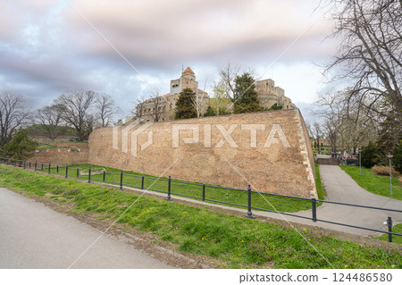 The ancient fortress in Belgrade, Serbia The ancient fortress in Belgrade, Serbia 124486580