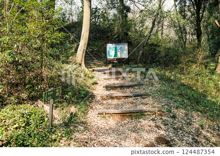 千葉縣佐倉市野鳥森林資訊板 124487354