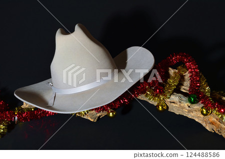 Cowboy Christmas cutout 124488586