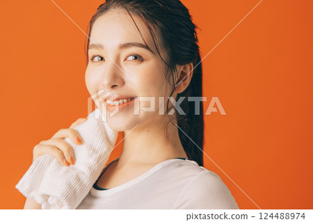 熱瑜珈圖片 124488974