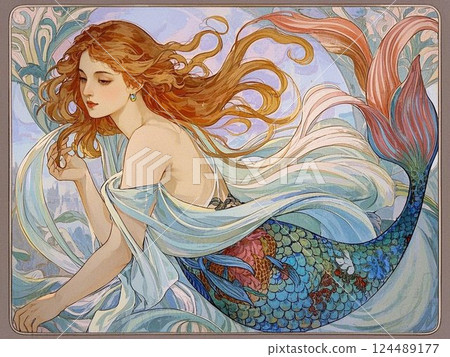 Pisces Mermaid 124489177