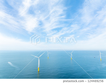 Akita offshore wind power generation (Akita City, Akita Prefecture) Akita offshore wind power generation (Akita City, Akita Prefecture) 124489256