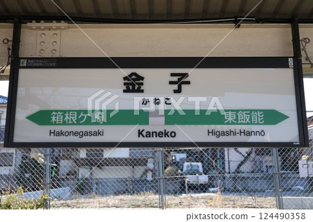 Kaneko Station sign 124490358