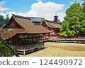 世界遺產嚴島神社院內，日本廣島縣二十日市市 124490972