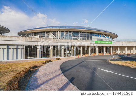 濱松市(靜岡縣)濱北綜合體育館一景 濱松市(靜岡縣)濱北綜合體育館一景 124491568