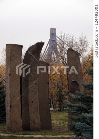 Stone Garden in Kiev Park 124492001