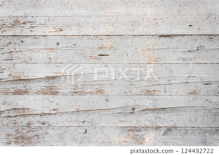 White painted wood 124492722