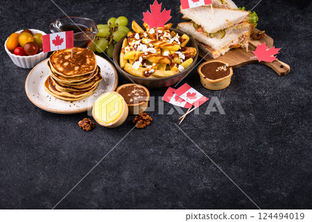 Canada Day traditional food concept. 124494019