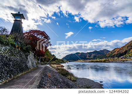 A view of Kawaminato Lighthouse 124494202