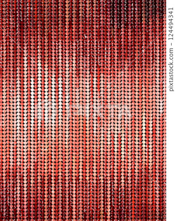 紅色亮片_垂直 124494341